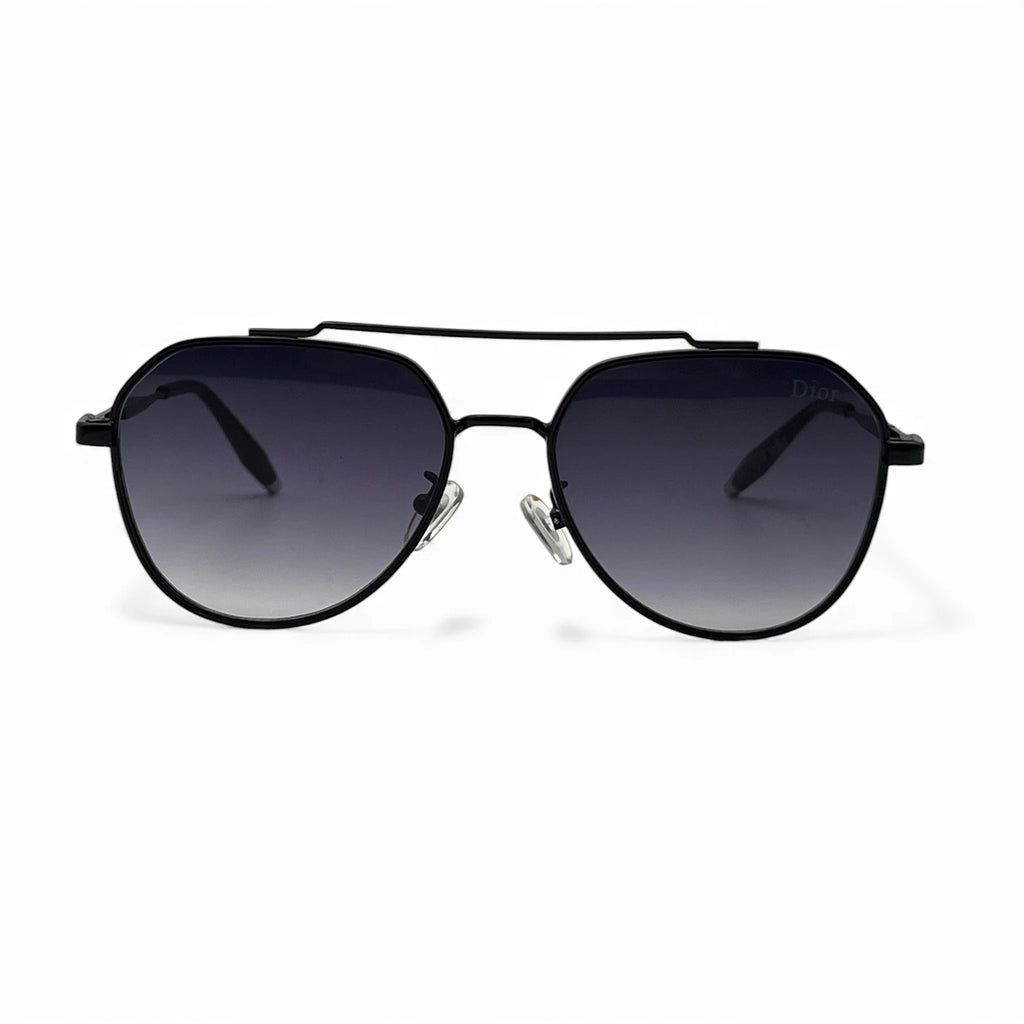 FADL Shadow Pilot sunglasses in Black Grey