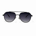 FADL Shadow Pilot sunglasses in Black Grey