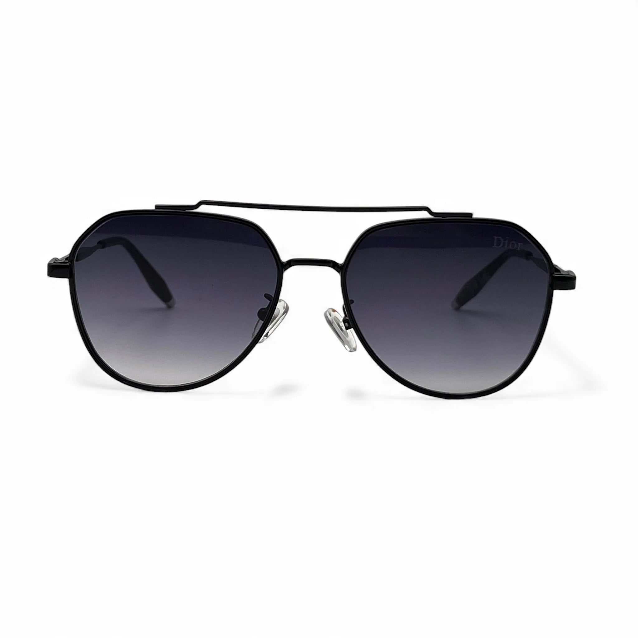 FADL Shadow Pilot sunglasses in Black Grey