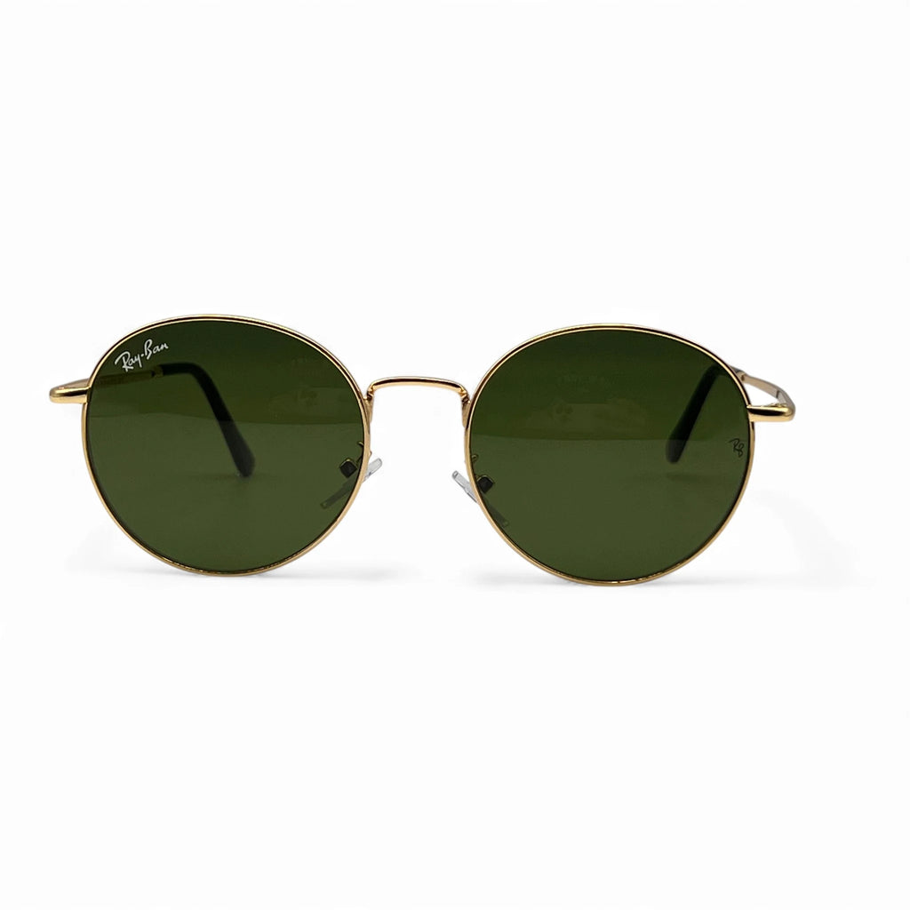 FADL Gilded Orbit sunglasses in Gold Green