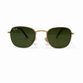 FADL Gilded Hex sunglasses in Gold Green