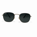 FADL Steel Hex sunglasses in Gunmetal Green
