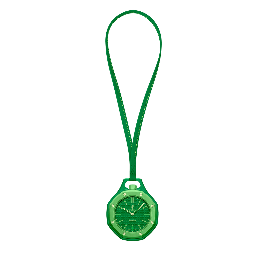 GREEN EIGHT pocket watch